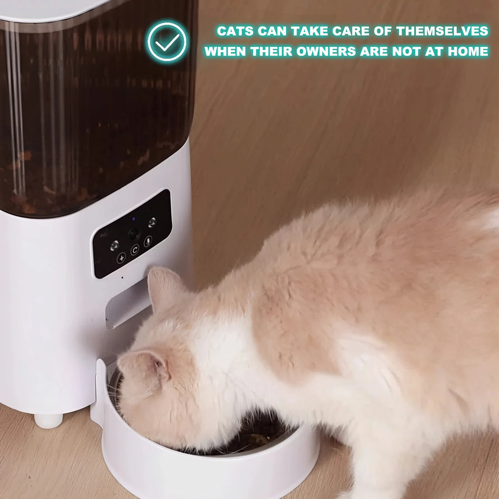 Automatic Pet Feeder App Controlled Pet Food Dispenser Smart Pet Feeder with Timer for Dogs And Cats Pet Accessories