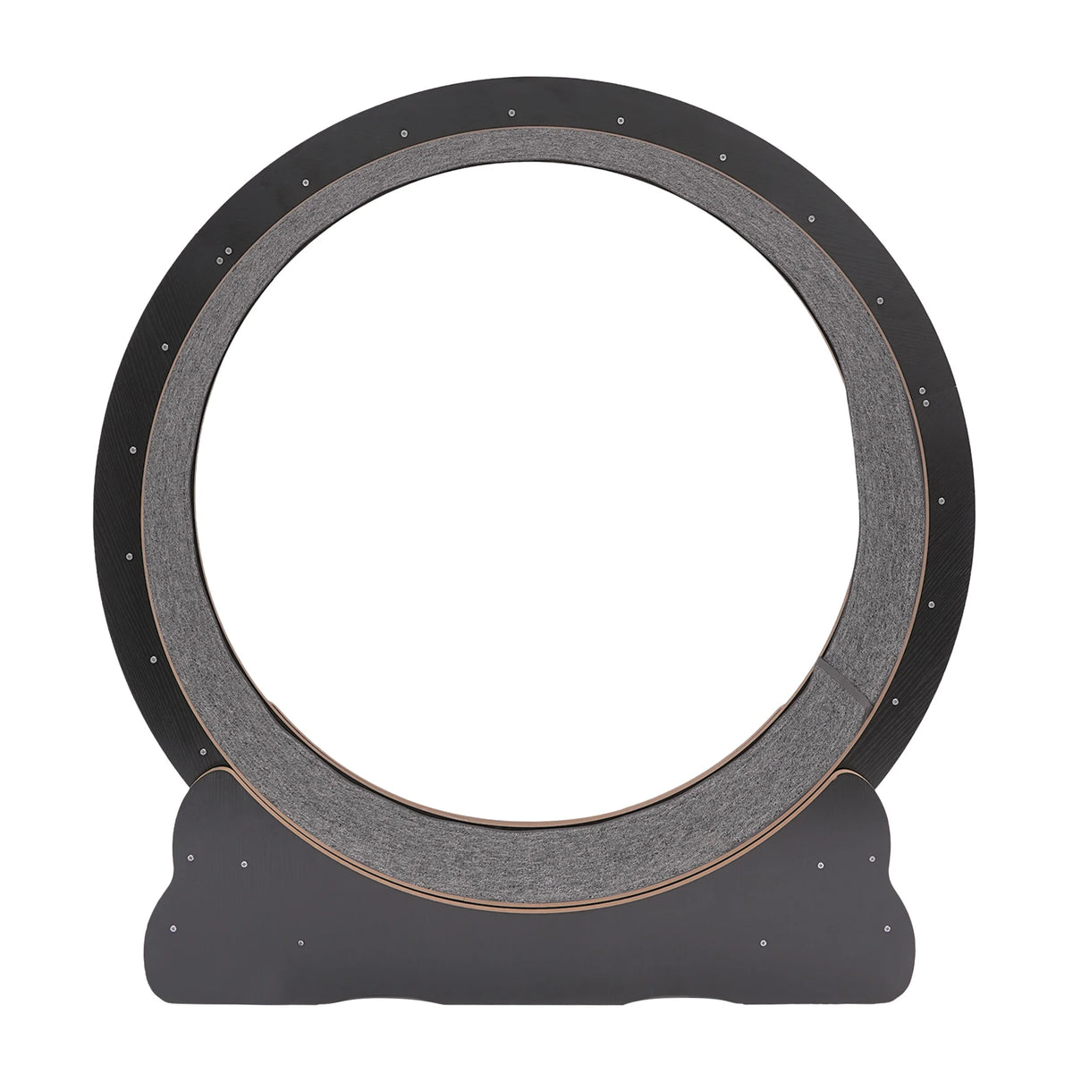 Cat Exercise Wheel 3.3ft Inner Diameter, Foldable Large Cat Treadmill for Indoor Cats Holds 110lbs 8 Silent Rollers