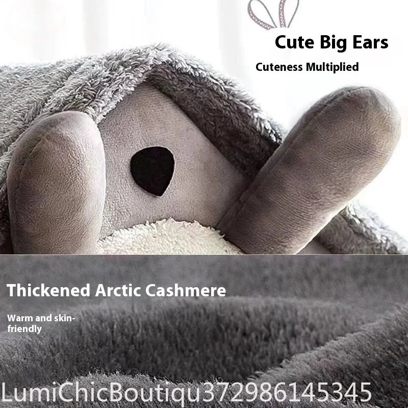 All‑Season Dog House‑Style Pet Bed Removable Washable Cave Nest Winter Warm Cozy Sleeping House For Small Dogs Teddy Indoor Cats