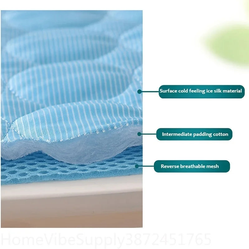 Summer Pet Cooling Mat Durable Ice Pad Extra Large Cold Bed Blanket For Small Large Dogs Cats Sofa Pet Sleeping Accessory Supply