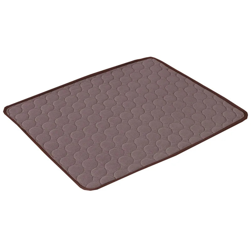 Summer Pet Cooling Mat Durable Ice Pad Extra Large Cold Bed Blanket For Small Large Dogs Cats Sofa Pet Sleeping Accessory Supply